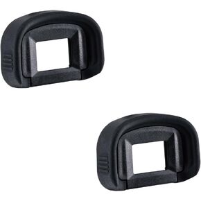 2 حزمة JJC كاميرا Eyecup العدسة العين كوب لكانون EOS المتمردين T6 T7 T5 T3 T100 4000D SL3 SL2 SL1 T8i T7i T6s T6i T5i T4i T3i T2i T1i XSi XTi XT XS الكاميرا، يستبدل عدسة Canon Ef in Kuwait
