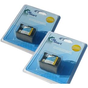 2 Pack - Replacement for Canon HF G20 Battery - Compatible with Canon BP-809 Digital Camcorder Battery (Decoded 890mAh 7.4V Lithium-Ion) in Kuwait