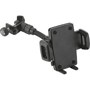K&M 19747 Smartphone Holder Black Plastic 360° Rotatable Flexible Clamping Jaws for Tripod, Desk etc in Saudi Arabia