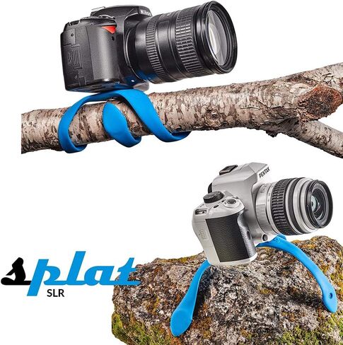 Pictar Splat Flexible Mini Tripod for Action Cameras Selfies - Supports 1.1 Pounds, Blue in Saudi Arabia