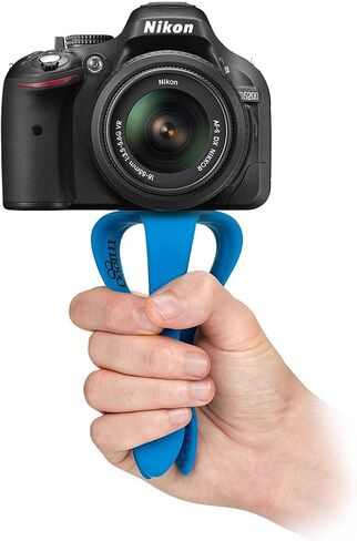 Pictar Splat Flexible Mini Tripod for Action Cameras Selfies - Supports 1.1 Pounds, Blue in Saudi Arabia