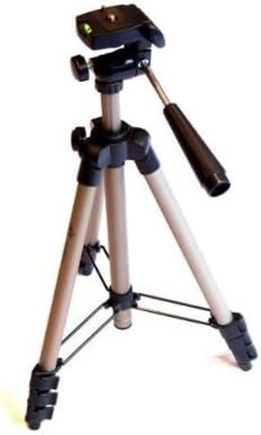 Ex-Pro Spirit Level Travel Tripod for Digital Camera - Silver in Saudi Arabia