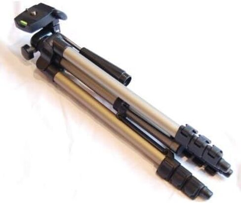 Ex-Pro Spirit Level Travel Tripod for Digital Camera - Silver in Saudi Arabia