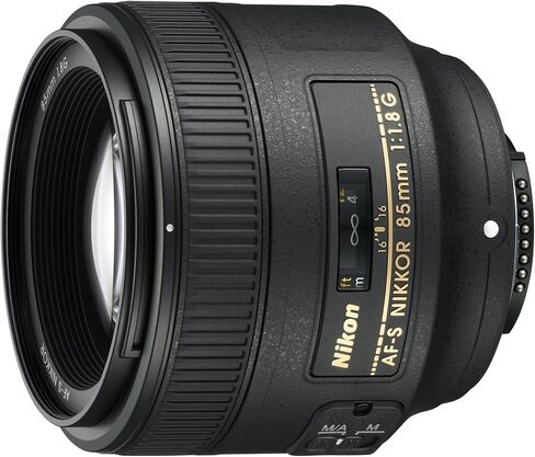 Nikon AF-S NIKKOR 85 mm f/1.8G Lens, Black in Saudi Arabia
