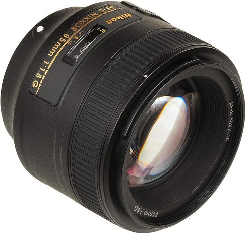 Nikon AF-S NIKKOR 85 mm f/1.8G Lens, Black in Saudi Arabia