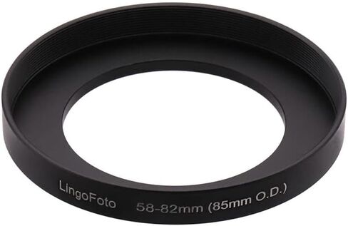 77-82/85mm Step Up Matte Box Adapter for 77mm Lens for 85mm Matte Box O.D | 44/46/48/49/52/54/55/58/60/62/67/72/77/82-82/85mm Front Step Up to 82mm Lens Filters/Lens Cap in Saudi Arabia
