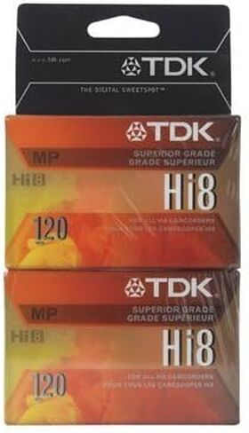 4 لكل منها: شريط كاميرا فيديو Tdk 8 مم (P6-120HPL2TGA) in Saudi Arabia