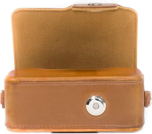 Megagear Sony Cyber-Shot Dsc-Hx80, Dsc-Hx90V, Dsc-Wx500 Leather Camera Case With Strap - Black - MG885 in Kuwait