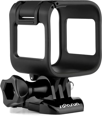 جراب SOONSUN للإطار لكاميرا GoPro Hero 5 Session، Hero 4 Session، Hero Session كاميرات - يتضمن برغي تثبيت سريع الإصدار ومحول ثلاثي القوائم in Kuwait