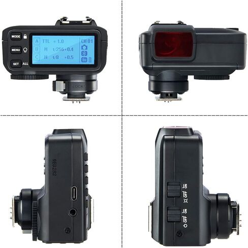 GODOX X2T-C TTL Trigger Flash for Canon EOS Cameras 1/8000s HSS TTL Manual Function Trigger with Clean Cloth in Saudi Arabia