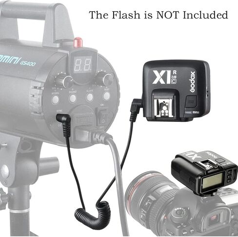Godox X2T-C TTL Wireless Flash Trigger with 2×Godox X1R-C Receiver for Canon Camera Flash Speedlight, 1/8000s HSS, TCM Function, 5 Separate Group Buttons, New Hotshoe Locking, New AF Assist Light in Saudi Arabia