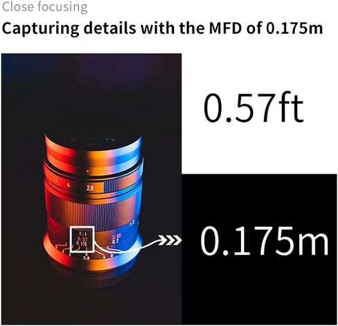7artisans 60mm F2.8 II Macro Lens Manual Fixed Camera Lens for MFT M4/3 Mount Mirrorless Cameras E-PL1 E-PL2 E-PL3 E-PL5 E-PL6 E-PL7 GH2 GH3 GH4 GH5 GH5S GM1 GM5 GM7 GX1 GX7 GX8 in Saudi Arabia