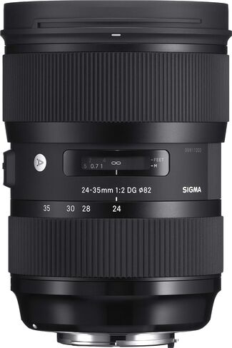 Sigma 588954 24-35mm f/2 DG HSM Art Lens for Canon EF + 10PC Accessory Kit in Saudi Arabia