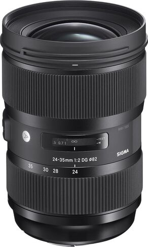 Sigma 588954 24-35mm f/2 DG HSM Art Lens for Canon EF + 10PC Accessory Kit in Saudi Arabia