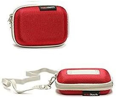 Navitech Red Hard Protective Watch/Wristband Case Compatible with The Fitbit One in Saudi Arabia