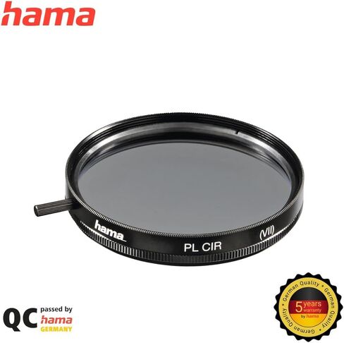 Hama 72577 | Polarization Filter (4X AR Coating, Circular polarizing Filter, for 77 mm Photo Camera Lenses) in Saudi Arabia