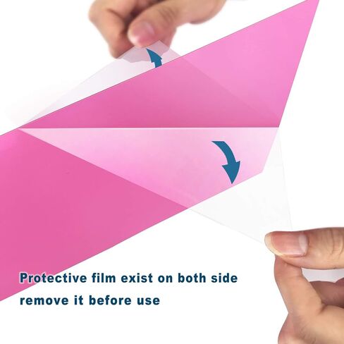 YEZISS 9 Pack Correction Gel Light Filter Sheet Colored Overlays Transparency Color Film Plastic Sheets 11.7 by 8.3 Inches 9 Assorted Colors (11.7" * 8.3", 9 Color) in Saudi Arabia