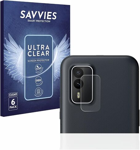 savvies Screen Protector Compatible with Nokia XR21 (ONLY Camera) Protection Film Clear 6-Pack in Saudi Arabia