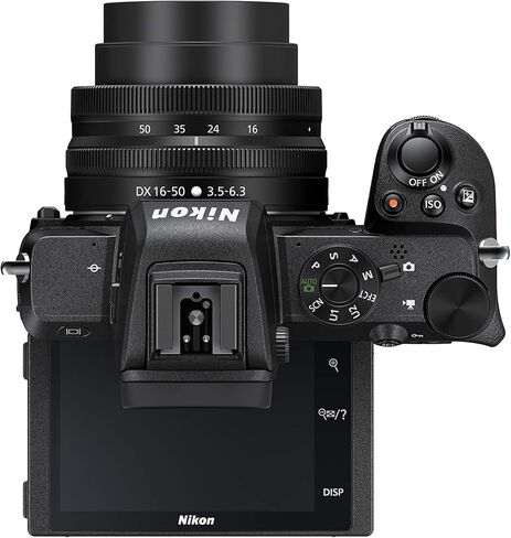 Nikon Z50 + Z DX 16-50mm Mirrorless Camera Kit (209-point Hybrid AF, High Speed Image Processing, 4K UHD Movies, High Resolution LCD Monitor) VOA050K001 in Kuwait