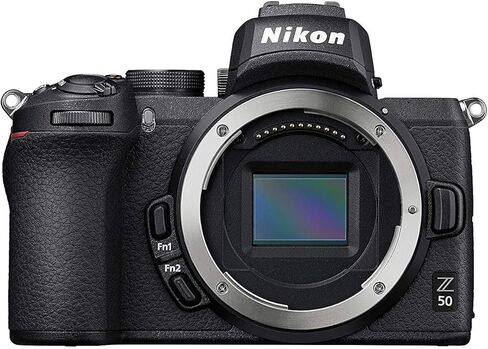 Nikon Z50 + Z DX 16-50mm Mirrorless Camera Kit (209-point Hybrid AF, High Speed Image Processing, 4K UHD Movies, High Resolution LCD Monitor) VOA050K001 in Kuwait
