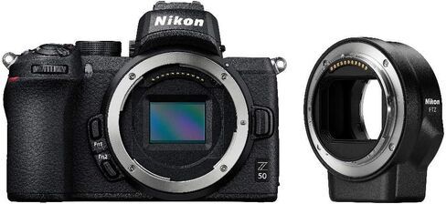Nikon Z50 + Z DX 16-50mm Mirrorless Camera Kit (209-point Hybrid AF, High Speed Image Processing, 4K UHD Movies, High Resolution LCD Monitor) VOA050K001 in Kuwait