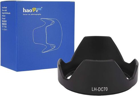 Haoge Bayonet Lens Hood for Canon PowerShot G1 X G1X Camera Replaces Canon LH-DC70 in Saudi Arabia