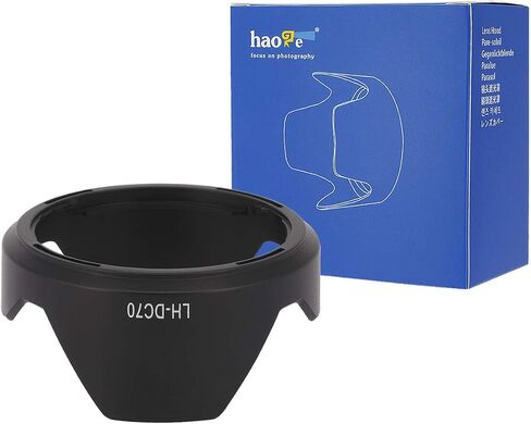 Haoge Bayonet Lens Hood for Canon PowerShot G1 X G1X Camera Replaces Canon LH-DC70 in Saudi Arabia