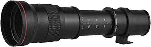 Canon EOS 90D DSLR Camera w/EF-S 18-135mm f/3.5-5.6 is USM Lens + 75-300mm F/4-5.6 III + 420-800mm f/8.3 HD Lenses for T Mount + 2X 64GB Memory + Hood + Case + Filters + Tripod + More (35pc Bundle) in Saudi Arabia