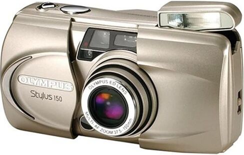 Olympus Stylus 150 QD Date 35mm Camera Kit w/ 37.5-150mm Zoom in Saudi Arabia