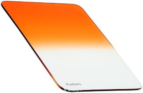 Fotodiox Pro 100mm Graduated Sunset Orange Filter for Fotodiox Pro 100mm Filter Holder - Also fits Cokin Z-Pro (L) Series Filter Holder in Saudi Arabia