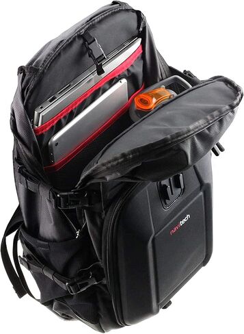 Navitech Action Camera Backpack & Blue Storage Case with Integrated Chest Strap - Compatible with APEMAN A100S Action Camera in Kuwait