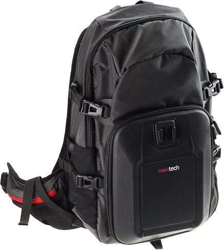 Navitech Action Camera Backpack & Blue Storage Case with Integrated Chest Strap - Compatible with APEMAN A100S Action Camera in Kuwait
