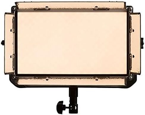 Ikan Lyra (3X) Bi-Color 3200K-5600K Soft Panel (3) 1 x Half Lighting Kit with Gold & V-Mount Battery Plate, Barn Dors, Stands and Case Included (LB5-3PT-KIT) - Black in Kuwait
