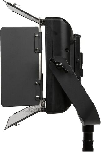 Ikan Lyra (3X) Bi-Color 3200K-5600K Soft Panel (3) 1 x Half Lighting Kit with Gold & V-Mount Battery Plate, Barn Dors, Stands and Case Included (LB5-3PT-KIT) - Black in Kuwait