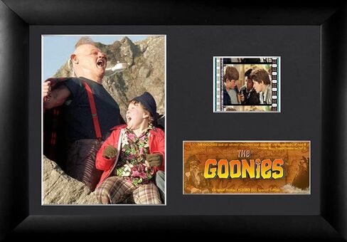 Trendsetters FilmCells USFC6142 Goonies Chunk and Sloth (S5) Minicell Genuine Film Cell Framed and Matted in Saudi Arabia