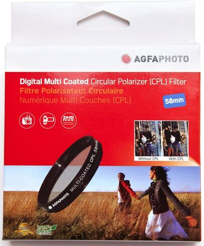 AGFA 77mm Multi-Coated Circular Polarizing (CPL) Filter in Saudi Arabia