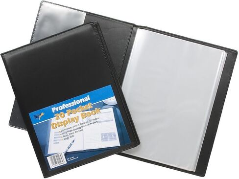 Tiger A4 professional display presentation book 20 pocket portfolio folder in Kuwait