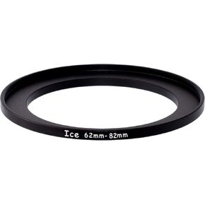 ICE 62mm to 82mm Step Up Ring Filter/Lens Adapter 62 Male 82 Female Stepping Adapter in Kuwait