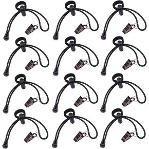 Sunmns 12 Pack Background Backdrop Clips Clamps Holder for Photography, Video and Television, Black in Kuwait