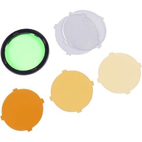 Godox AK-R16 Color Filter Plate Set, Compatible with Godox V1 Flash Series, V1-S, V1-C, V-1N, use with Godox H200R Round Flash Head, AD200 Pro, AD200 in Saudi Arabia