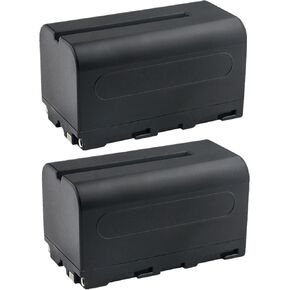 Kastar NP-F750 / NP-F770 Battery 3-Pack Replacement for Portkeys PT5 II, BM5WR 5.5" HDMI Monitor, HS7T II 7" 4K HDMI/3G-SDI Monitor, LH5P 5.5" 4K HDMI Monitor, PT5 II 5" 4K HDMI Touchscreen Monitor in Kuwait