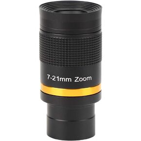 Zoom Eyepiece for Telescopes 1.25,Versatile 7-21mm Continuous Zoom Eyepiece for 1.25" Astronomical Telescope Perfect Viewing Moon, Planets, Nebulae, Star Clusters in Kuwait