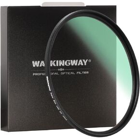 Walking Way 37mm MC UV Filter 32 Layer Multi Coating Ultraviolet UNC UV Protection Filter MRC Nano Coated Camera Lens Filter for Canon Nikon Sony DSLR (37MM) in Kuwait