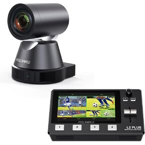 محول فيديو FEELWORLD L2 PLUS وكاميرا 4K12X 4K PTZ in Kuwait
