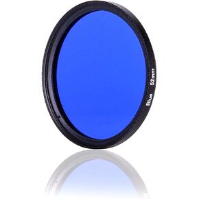 فلتر أزرق مقاس 43 مم، فلتر ألوان لعدسة الكاميرا الدائرية in Kuwait