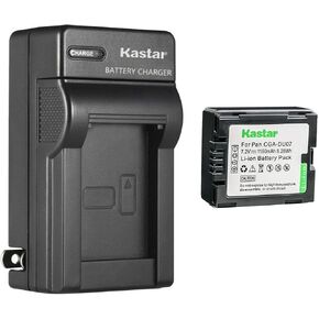 Kastar 2-Pack Battery and AC Wall Charger Replacement for Hitachi DZ-BP7, DZ-BP7S, DZ-BP14, BP14R, DZ-BP14S, DZ-BP21S, DZ-BP21SJ Battery, Hitachi DZ-BD70, DZ-BD7H, DZ-BD9H, DZ-HD90, DZ-BD10H Cameras in Kuwait