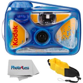 كاميرا Kodak Sport المقاومة للماء ذات الاستخدام الواحد مكونة من قطعتين - حزام عائم وقماش in Kuwait