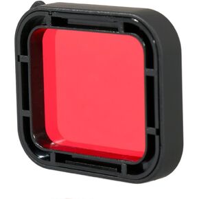 MOUDOAUER Snap-On Underwater Diving Camera Housing Case Red Lens Filter Protective Cover for GoPro Hero 5 6 Spare Part in Kuwait