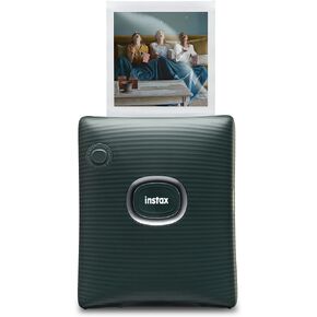 Instax Square Link Smartphone Printer Starter Kit - Ash White with Album and Instax Square Film (10 Exposures) in Kuwait