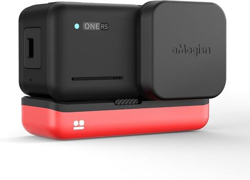 aMagisn for Insta360 ONE RS 4K غطاء عدسة واقية من السيليكون بعدسات عريضة الزاوية in Saudi Arabia